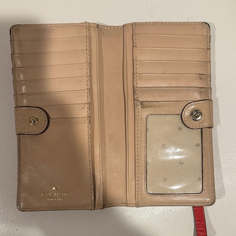 Kate Spade Red Wallet - Picture 4 of 4